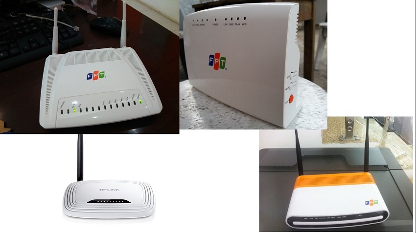 Các loại modem wifi FPT trang bị miễn phí cho khách hàng