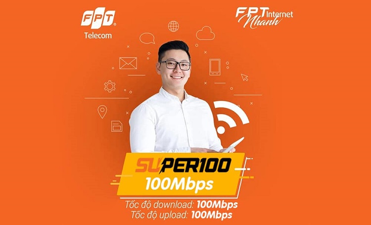 Gói cước internet Super 100 FPT