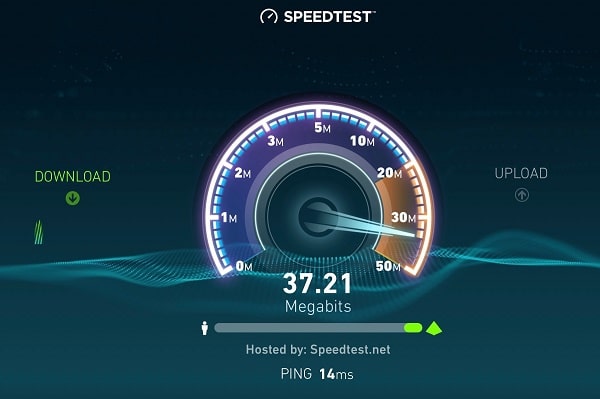 Kiểm tra tốc độ mạng bằng ứng dụng speedtest